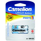 Pila fotogrfica Camelion CR123 / CR123A / EL123A / DL123A / CR17345 / blster 1Ud.