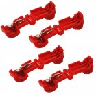 4x terminales, Clip para cable (2,3mm) para robot cortacésped, cortacésped p. ejem. Husqvarna, Gardena entre otros más 4x terminales, Clip para cable (2,3mm) para robot cortacésped, cortacésped p. ejem. Husqvarna, Gardena entre otros más