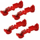 4x terminales, Clip para cable (2,3mm) para robot cortacsped, cortacsped p. ejem. Husqvarna, Gardena entre otros ms